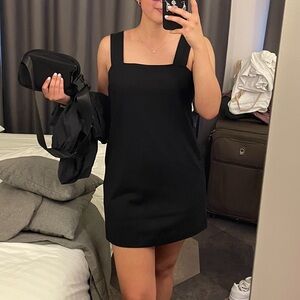 Mini black dress